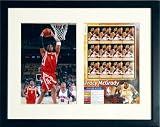 Tracy McGrady NBA Framed Stamps and Photo Collectible Sports Plaque 12.5 x 15.5