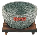 味覚探訪 石焼ビビンバ鍋 15cm 【木台付】 MR-7381