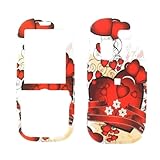 Premium - Samsung T469/Gravity - Red Hearts with Ribbon on White Rubberized ....