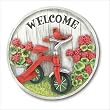 Tricycle Garden Stone Plaque