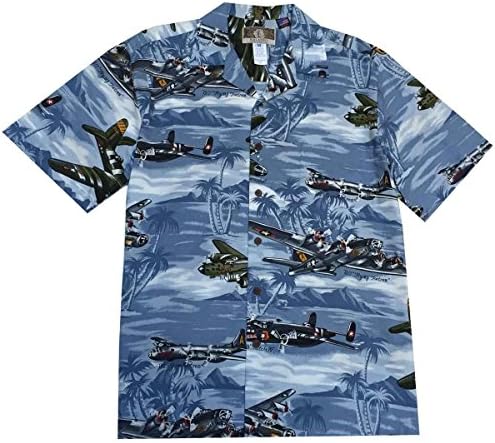 Kalaheo Men's B Bomber Hawaiian Shirt