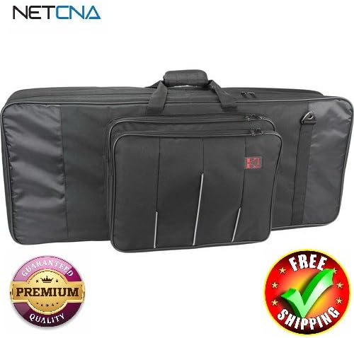 Xpress Series Keyboard Bag (Medium, 61 Keys) With Free 6 Feet NETCNA HDMI Cable - BY NETCNA