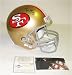 Ronnie Lott Autographed/Hand Signed San Francisco 49ers Throwback Full Size Deluxe Replica Helmet wi