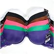 Mamia Multifunctional and Adjustable Plain Demi Bra with Lace Wing