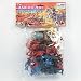 35 Piece Revolutionary War Plastic Army Men 65mm Soldier Figure Toy Set