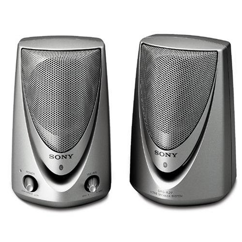 Childrens Toyshop  Computer : Sony SRS-A27 Battery Operated Speakers with Volume Control