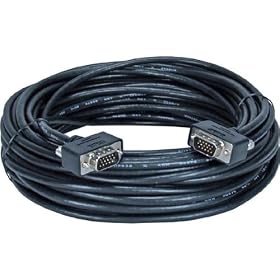 Click here to buy Qvs 150FT Hiperf Ultra Thin VGA Qxga HDtv Hd 15 M To M Trishield.