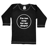 I'm Too Sexy for My Diaper Long Sleeve Tee