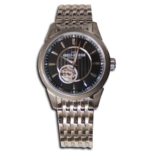 Harley-Davidson® Men's Bracelet Bulova Watch 76A127