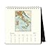 Cavallini 2017 Vintage Maps Desk Calendar