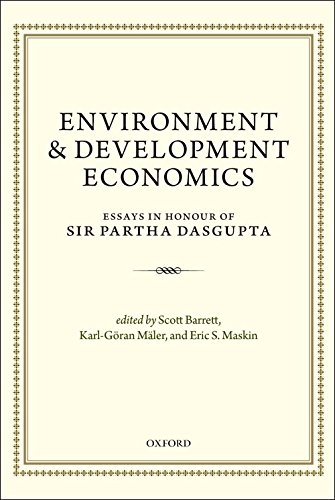 Environment and Development Economics: Essays in Honour of Sir Partha Dasgupta