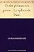 Books : Petits poèmes en prose : Le spleen de Paris (French Edition)