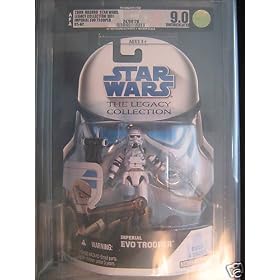 Star Wars Legacy Collection Imperial EVO Trooper R5-A2 GH 4 AFA 90 Uncirculated Sealed in Graded Case