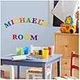 RoomMates RMK1253SCS Express Yourself Primary Colors Peel & Stick Wall Decals
