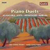 Piano Duets by Liste, Honegger, Schaeuble, Martin