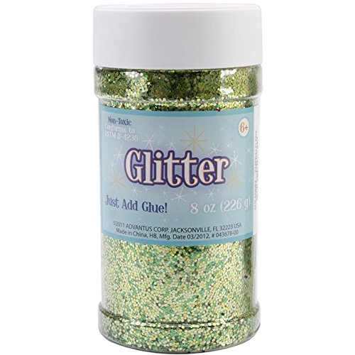 Sulyn 8 oz. Glitter Jar - Emerald