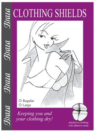 Braza Clothing Shields-10 count, Large (Quantity of 2)
