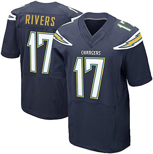 MStanley Mens Player Game Jerseys #17 Philip Rivers San Diego Chargers Navy Adult Game Jersey