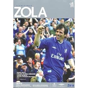 Chelsea v Real Zaragoza official programme 08/08/2004