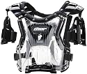 2012 THOR YOUTH QUADRANT PROTECTOR (CLEAR/BLACK)
