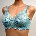  : Orlfa $69 Aqua Blue Full Coverage No Wire Bra #0580 34C