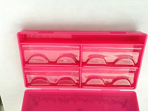 Pink Butterfly Series False Eyelash Case Size L with Tray
