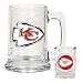 NIB Kansas City Chiefs NFL Boilermaker Set Glass Shot