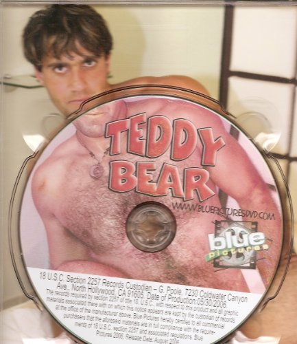 Blue Pictures Teddy Bear