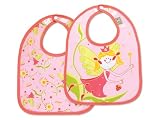SugarBooger Fairies and Berries Mini Bib Gift Set of 2