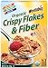 Weetabix Organic Crispy Flakes & Fiber Cereal, 12-Ounce Boxes (Pack of 6)