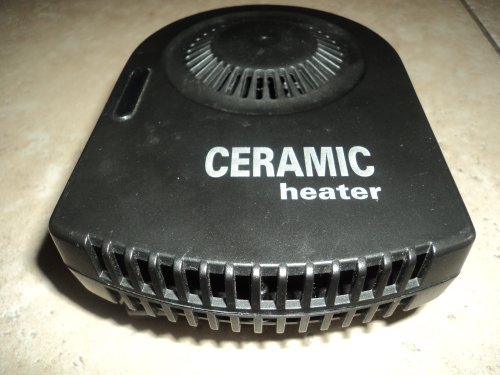 12 Volt Ceramic Heater Car Van Rv Portable