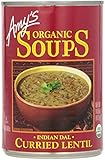 Amy's Organic Soups, Curried Lentil (Indian Dal), 14.5 Ounce