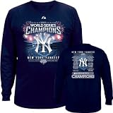 New York Yankees Youth 2009 World Series Champions Roster Long Sleeve Tee