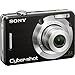 Sony Cybershot DSCW55 7.2MP Digital Camera with 3x Optical Zoom (Black)