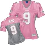 Dallas Cowboys Tony Romo Pink Hershield Jersey