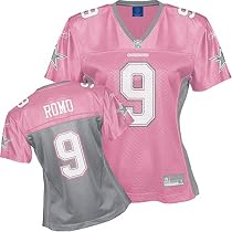 Dallas Cowboys Tony Romo Pink Hershield Jersey