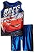 Disney Little Boys' Toddler 2 Piece Cars Dazzle Muscle Top and Short Set, Blue, 4T
