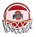 Ohio State University Buckeyes Neon Basketball Light
