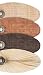 Emerson B20DW Maui Bay Wicker Blades, 23-Inch Long, 12-Inch Wide, Dark Walnut, Set of 5