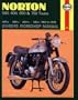 Norton 500, 600, 650 and 750 Twins Owners Workshop Manual, No. 187: '57-'70