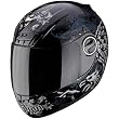 Scorpion Rapture EXO-400 Road Race Motorcycle Helmet - Black