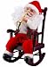Animated Musical Santa in Rocking Chair