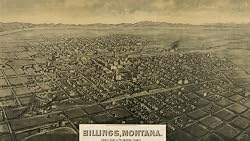 Billings, Montana - Bird's-Eye View - 1904 Lithograph - 16" x 20" - Fine-Art Gicl??e Photographic Print of an Image from the Library of Congress Collection