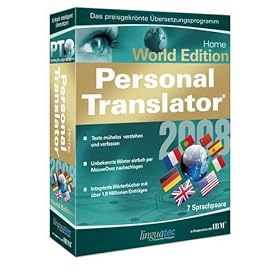 Personal Translator 2008 Home - World Edition