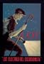 Buyenlarge 01535-7CG12 Luz Electrica del Excursionista 12x18 Giclee on canvas