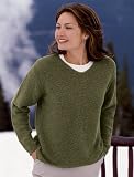 V-neck Cotton-Blend Sweater / V-neck Cotton Sweater