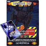 Doctor Who Single Card : Devastator 228 (1053) Sontaran Ship Attack Mode Dr Who Battles in Time Rare Card