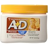 A+D Original Ointment, Diaper Rash and All-Purpose Skincare Formula 1 lb (454 g)
