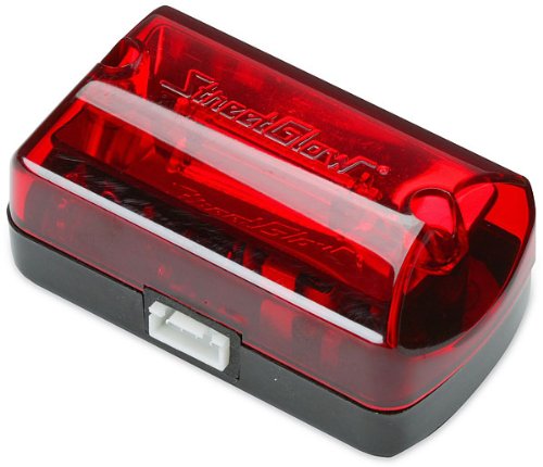 StreetGlow ANSV2RD Xenon Strobe Light - Red