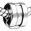 Spacer Clips- Stopper Abstract European Charm Bead Bracelet Pandora & Fit